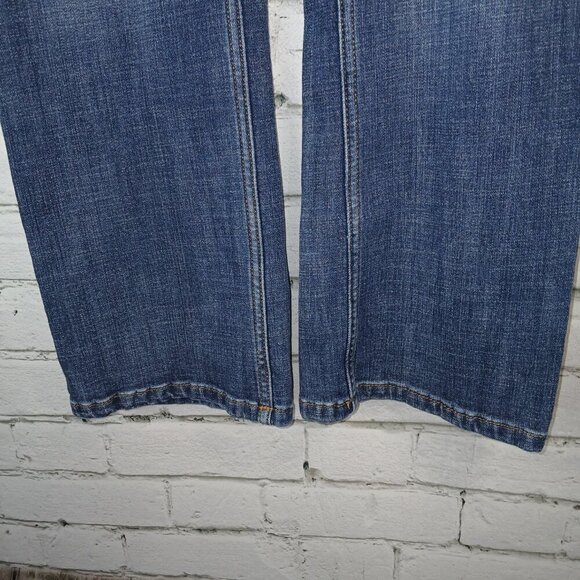 WOMENS WRANGLER BOOT CUT JEAN, SIZE 11 X 30, GREAT CONDITION, CLASSIC JEANS - Picture 3 of 10